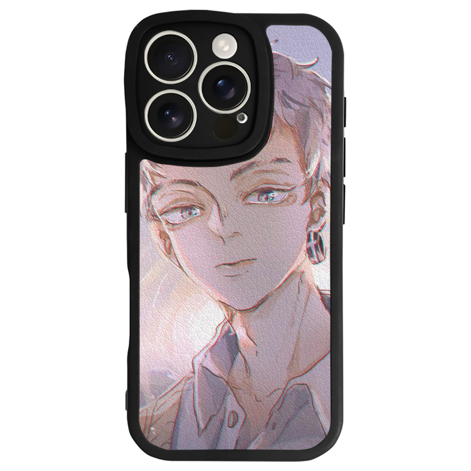 （画像用） 東京リベンジャーズ Tokyo Revengers 【iPhone 16シリーズ対応】シリコンスマホケース（レザー調） 材質：シリコン